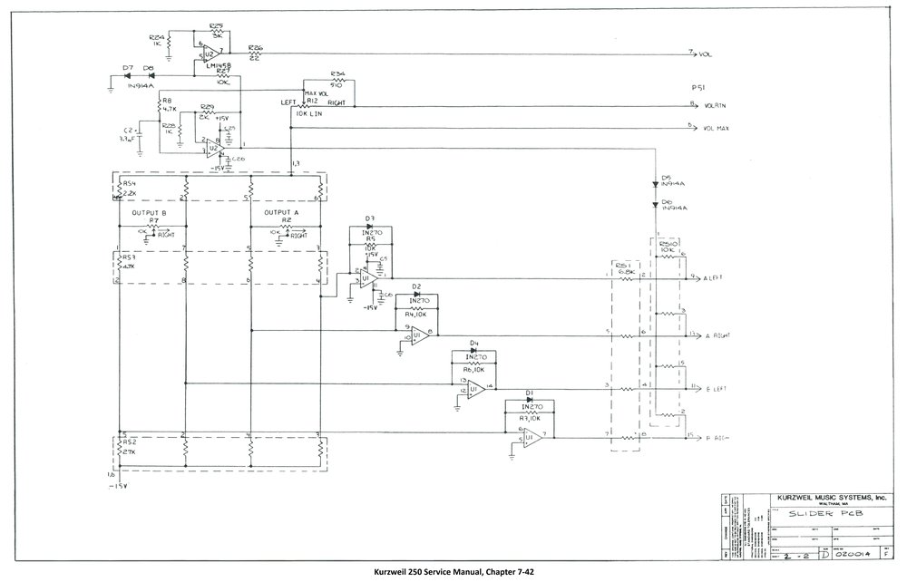 Schematic Slider Board, 2 sheets - Sheet 2